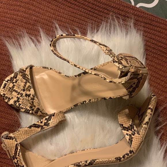 Wild Diva Python Heels - Picture 3 of 3